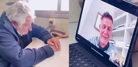 El emotivo encuentro de Alejandro Sanz con José Mujica tras anunciar que tiene cáncer: “Este mundo, sin pájaros y sin trovadores, ni valdría la pena vivirlo”