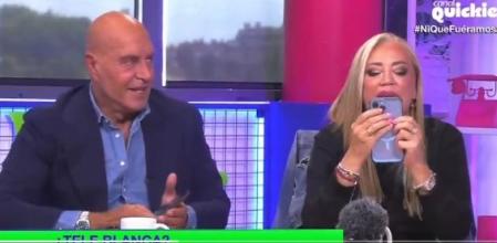 Belén Esteban y Matamoros en 'Ni que fuéramos shhh'