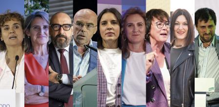 Los candidatos de las nueve listas que esperan tener representación tras el 9-J