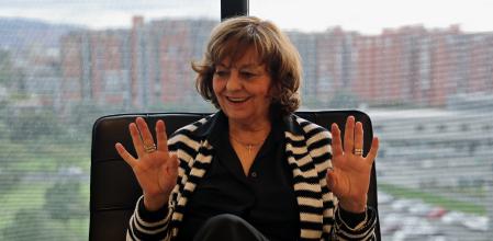 La poeta rumana Ana Blandiana, en una imagen de 2018