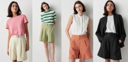 Bermudas uniqlo todos los colores