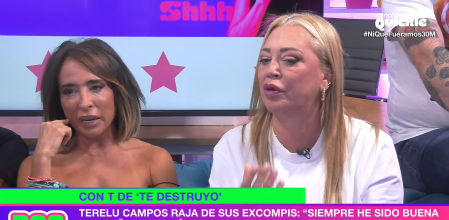 Los colaboradores de 'Ni que fuéramos shhh' estallan ante las duras palabras de Terelu: ''Ella está mintiendo, que cuente la verdad''