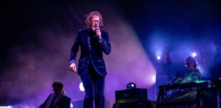 Jarvis Cocker, cantante de Pulp, durante su actuación en el Primavera Sound