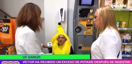 Belén Esteban y Víctor Sandoval van a la farmacia de urgencia