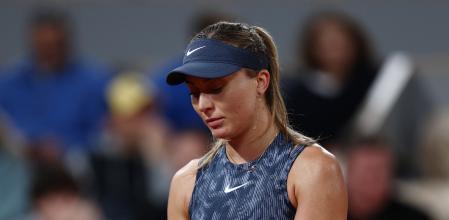 Tennis - French Open - Roland Garros, Paris, France - June 1, 2024 Spain's Paula Badosa during her third round match against Belarus' Aryna Sabalenka REUTERS/Stephanie Lecocq