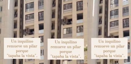 Las imágenes del bloque de pisos&nbsp;