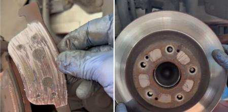 Qué hay que hacer si nos sale un aviso en el coche de problemas en los frenos: 