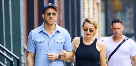Blake Lively y Ryan Reynolds con sus looks coordinados en Nueva York