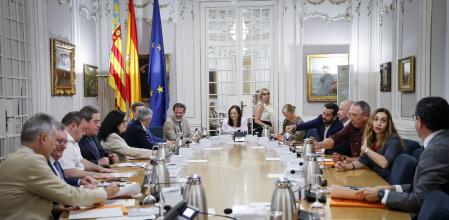 La reunión de este martes de la Junta de Síndics.