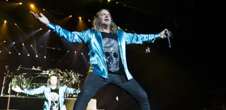 El cantante Fher Olvera mostró mucha complicidad con el público del Palau Sant Jordi