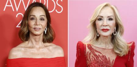 Isabel Preysler y Carmen Lomana.