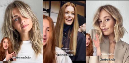 La tiktoker @mariatoglow comparte los peinados y cortes que mejor quedan según cada rostro