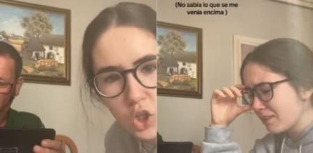Lo joven se echa llorar al conocer los resultados