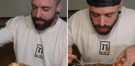 Se come un plato gigante en menos de 15 minutos y la gente no da crédito: 