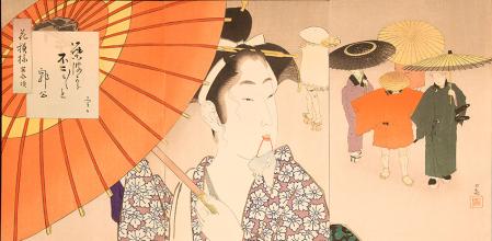 'The Tenpo Era', de la serie ‘Patrones de flores’, 1896