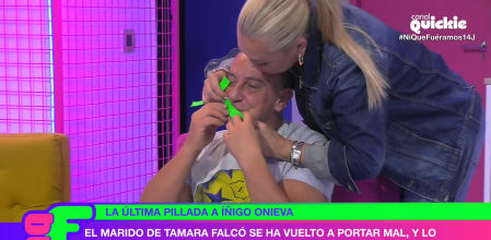 Víctor Sandoval abandona 'Ni que fuéramos' tras una fuerte pelea con Belén Esteban