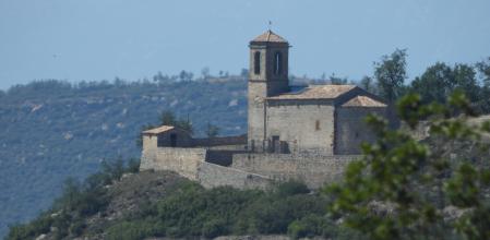 La iglesia vieja de La Molsosa.