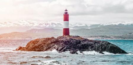 Faro Les Eclaireurs, Canal Beagle, Ushuaia, Tierra del Fuego