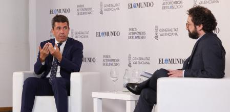 Carlos Mazón en el acto de El Mundo