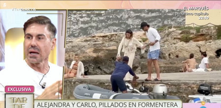 Alejandra Rubio y Carlo Costanzia