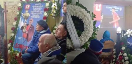 El partido en pleno velatorio