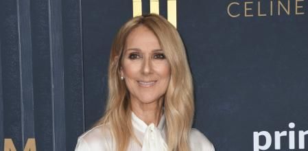 Singer Celine Dion at photocall