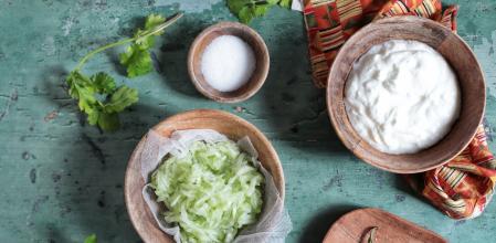 Ingredientes para preparar ratia