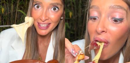 Edurne ha mostrado un nuevo restaurante.