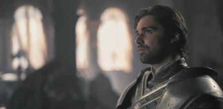 Fabien Frankel en una imagen como Ser Criston Cole.