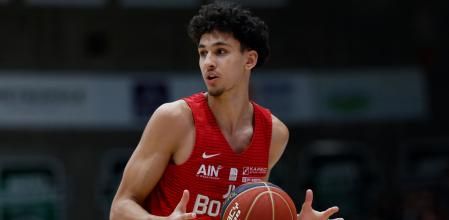 Victor Wembanyama antes de debutar en los San Antonio Spurs