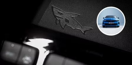 Opel tiene la tradición de incluir tiburones en sus diseños.