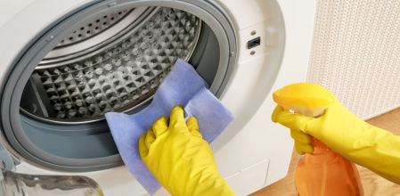 La forma más fácil de limpiar la lavadora sin esfuerzo y usando productos que tienes en casa