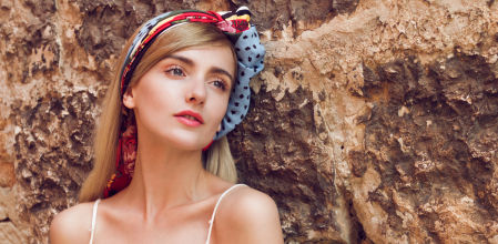 Ideas en tendencia para lucir un peinado original con un pañuelo