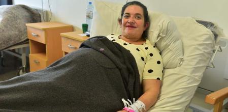 Erika, la mamá de los cuatrillizos