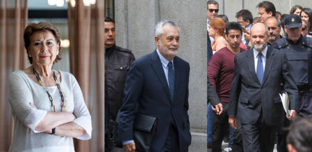 Magdalena Álvarez, José Antonio Griñán y Manuel Chaves presentaron recursos al TC contra la pena impuesta