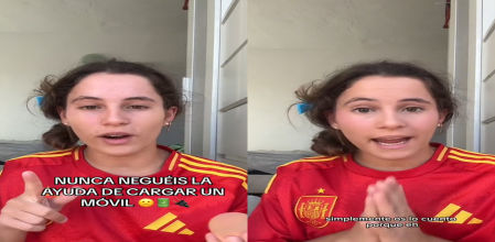 La tienda regaló un par de cargadores y una batería portatil