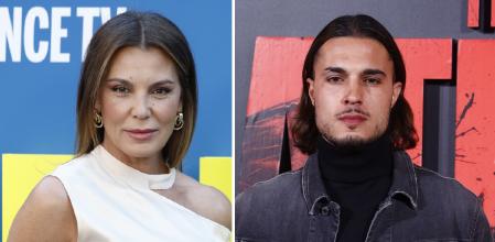 Mar Flores y su hijo, Carlo.