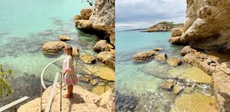 La desconocida cala de Catalunya dentro de una cueva que enamora a sus escasos visitantes