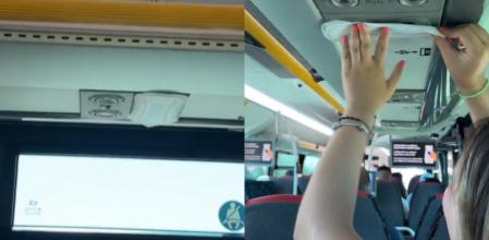 Las jóvenes y su forma de tapar el aire.