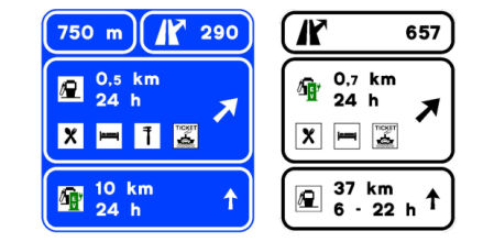 La red de carreteras española incorporará nuevos pictogramas en las señales de tráfico