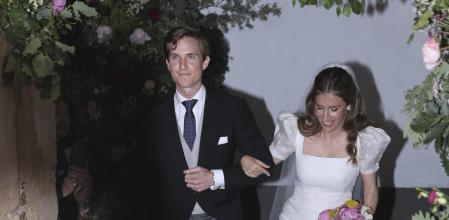 Verónica Urquijo Barreiros y Roberto Truque Salto se dieron el 'sí, quiero' en la localidad soriana de Hinojosa de la Sierra este sábado