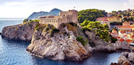 Fortaleza de Lovrijenac o San Lorenzo y Bokar, en Dubrovnik