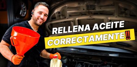 Talleres Ebenezer informa a través de las redes sociales para evitar cometer el error de una clienta al rellenar el aceite del coche