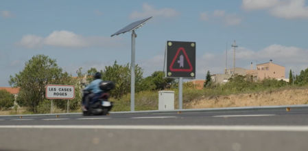 El primer cruce inteligente que ha instalado el SCT está ubicado en la N-340