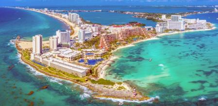 Cancún, en la Riviera Maya.