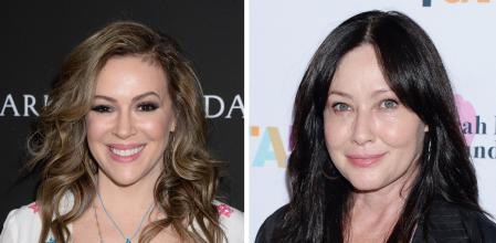 Alyssa Milano y Shannen Doherty mantenían una relación más bien complicada.