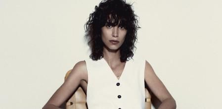 Chaleco de lino de Zara