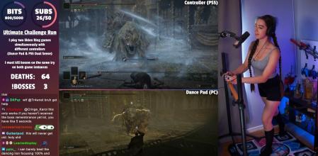 La streamer sigue sorprendiendo con su habilidad y sus ocurrencias