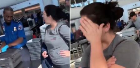 Le toca en el control del aeropuerto revisión de su maleta y se muere de la vergüenza por lo que encuentran: “Tierra trágame”