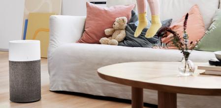 Un purificador de aire puede filtrar el polen y otros alérgenos presentes en el aire